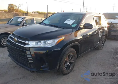 2019 Toyota Highlander Le from USA, damaged, VIN 5TDZARFH1KS059953
